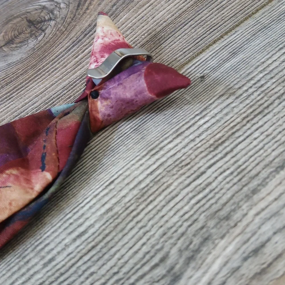 Vintage Cadet Club Classic Snap On Tie